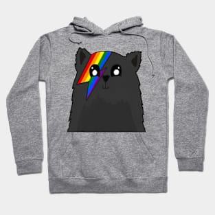 LGBTQ Pride Flag Kitty Hoodie